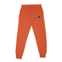 Thumbnail for Multicolor Airplane Designed Sweatpants