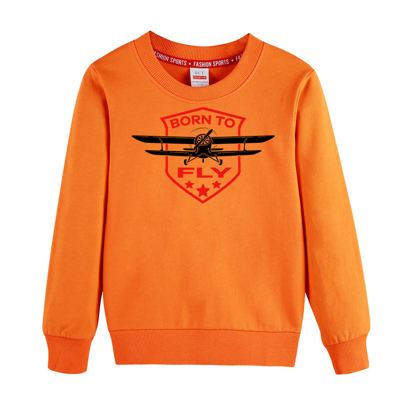 Born To Fly Designed Designed "CHILDREN" Sweatshirts