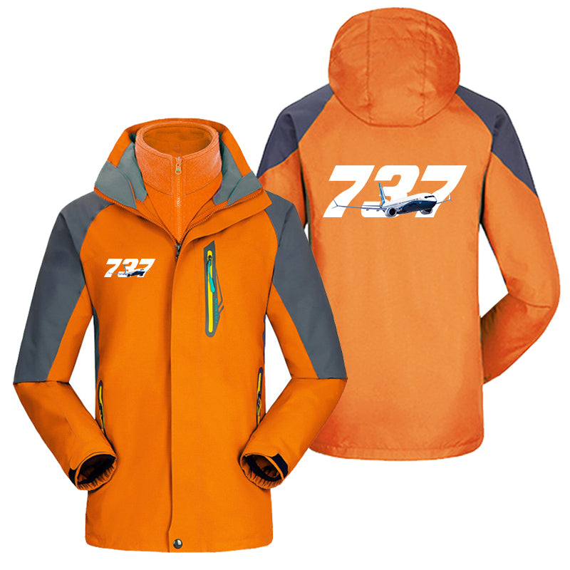 Super Boeing 737 Designed Thick Skiing Jackets