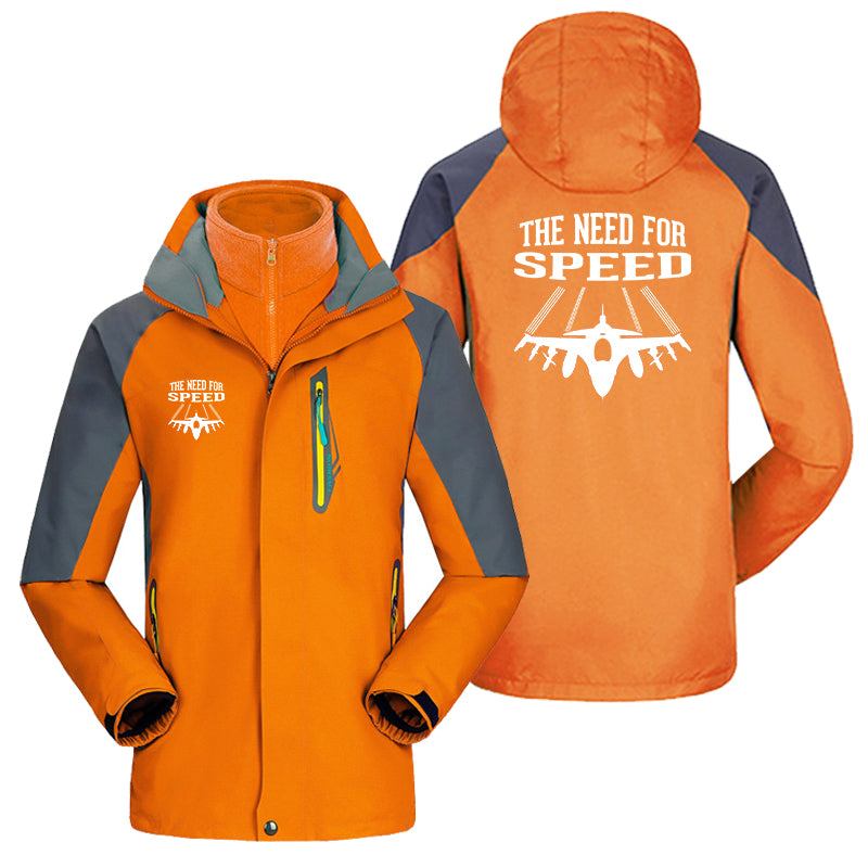 The Need For Speed Designed Thick Skiing Jackets