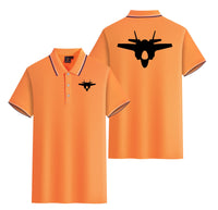 Thumbnail for Lockheed Martin F-35 Lightning II Silhouette Designed Stylish Polo T-Shirts (Double-Side)