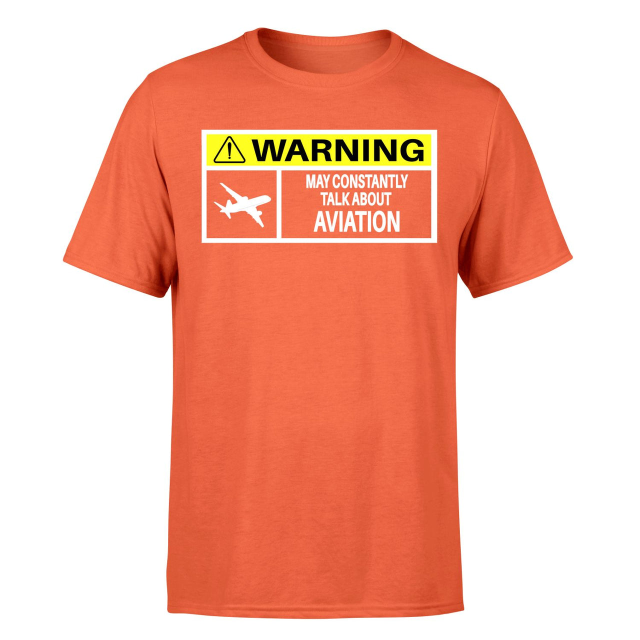 Warning May Constantly Talk About Aviation Designed T-Shirts
