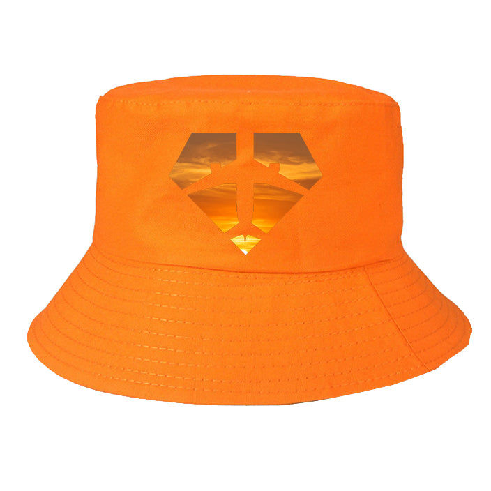 Supermen of The Skies (Sunset) Designed Summer & Stylish Hats