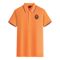Thumbnail for Aviation Finger Print Designed Stylish Polo T-Shirts