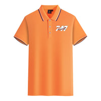 Thumbnail for Super Boeing 747 Intercontinental Designed Stylish Polo T-Shirts