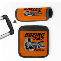 Thumbnail for Boeing 747 & PW4000-94 Engine Designed Neoprene Luggage Handle Covers