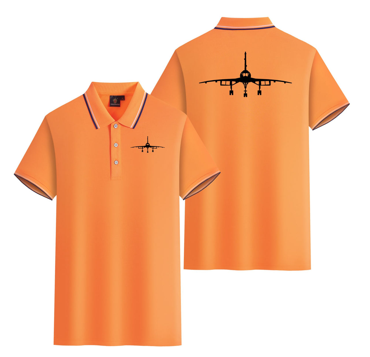Concorde Silhouette Designed Stylish Polo T-Shirts (Double-Side)