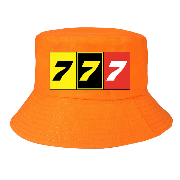 Flat Colourful 777 Designed Summer & Stylish Hats