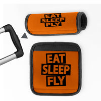Thumbnail for Eat Sleep Fly Designed Neoprene Luggage Handle Covers