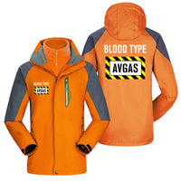 Thumbnail for Blood Type AVGAS Designed Thick Skiing Jackets