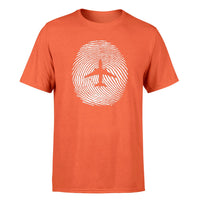 Thumbnail for Aviation Finger Print Designed T-Shirts