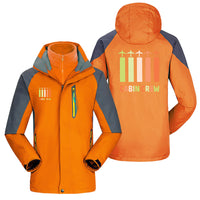 Thumbnail for Colourful Cabin Crew Designed Thick Skiing Jackets