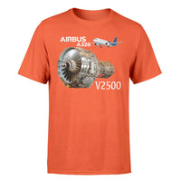 Thumbnail for Airbus A320 & V2500 Engine Designed T-Shirts