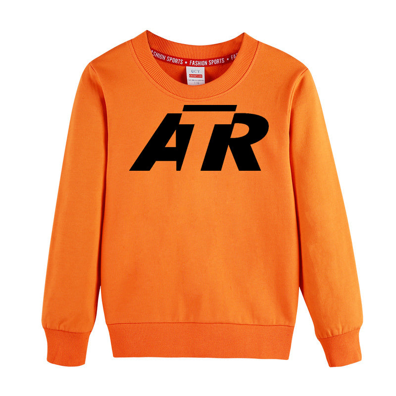 ATR & Text Designed "CHILDREN" Sweatshirts
