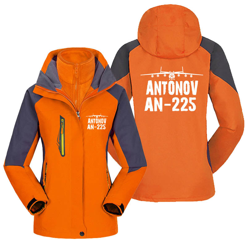 Antonov AN-225 & Plane Designed Thick "WOMEN" Skiing Jackets
