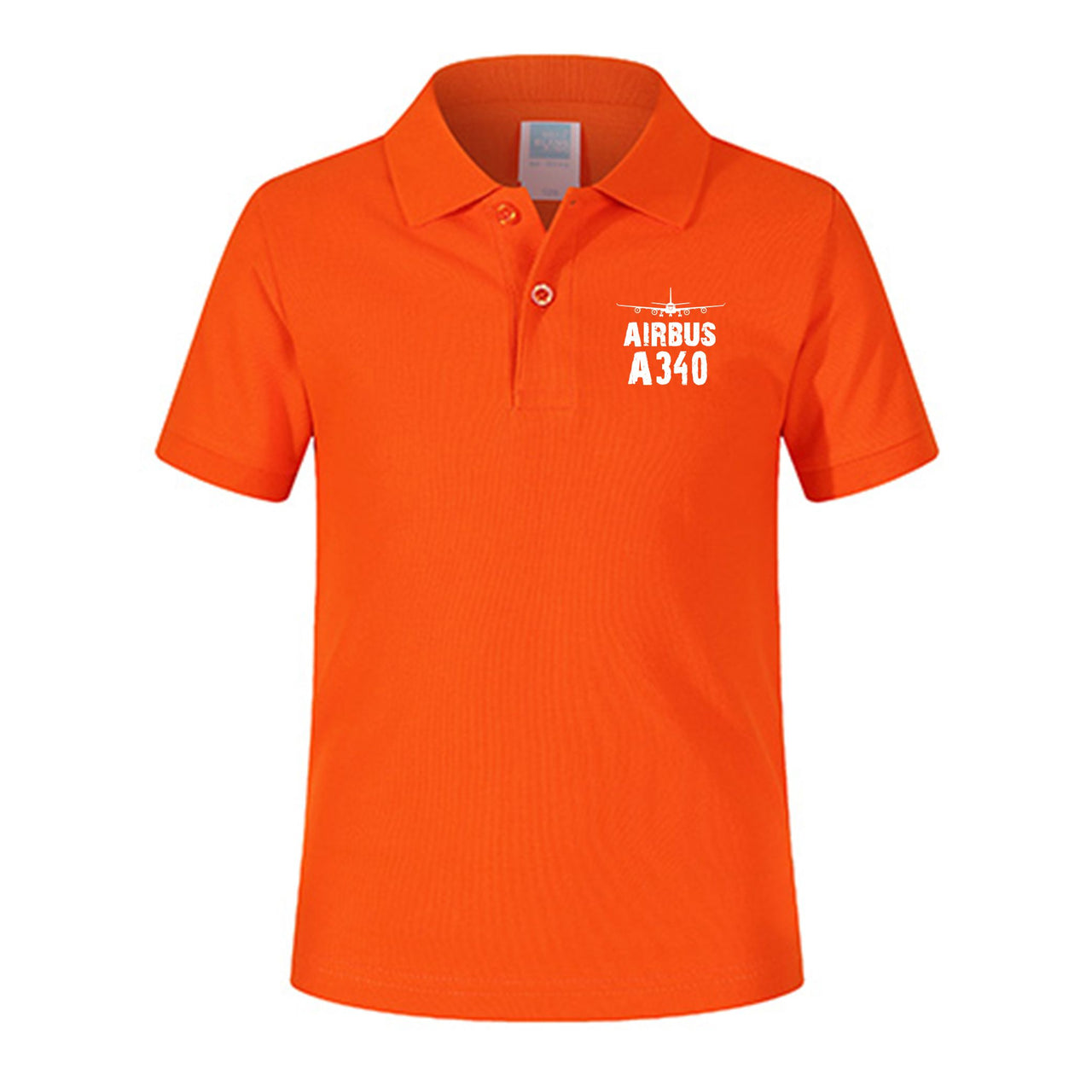 Airbus A340 & Plane Designed Children Polo T-Shirts