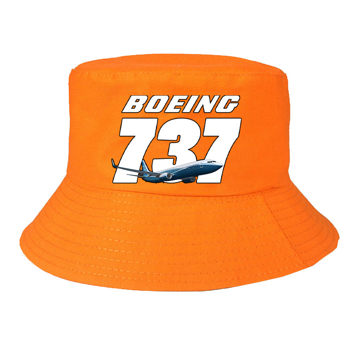 Super Boeing 737+Text Designed Summer & Stylish Hats