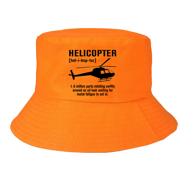 Helicopter [Noun] Designed Summer & Stylish Hats
