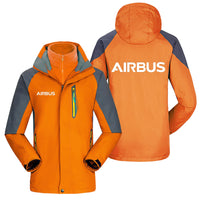 Thumbnail for Airbus & Text Designed Thick Skiing Jackets