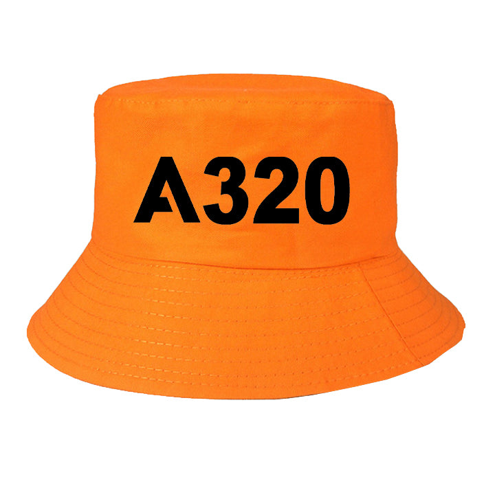 A320 Flat Text Designed Summer & Stylish Hats