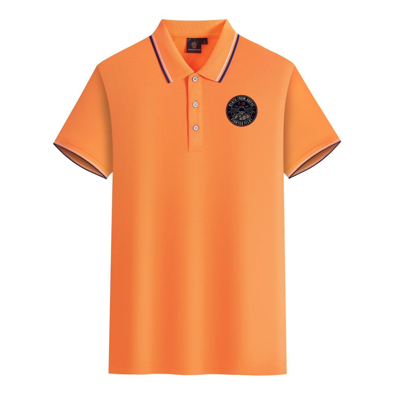 Fighter Jet 16 - Death From Above Designed Stylish Polo T-Shirts