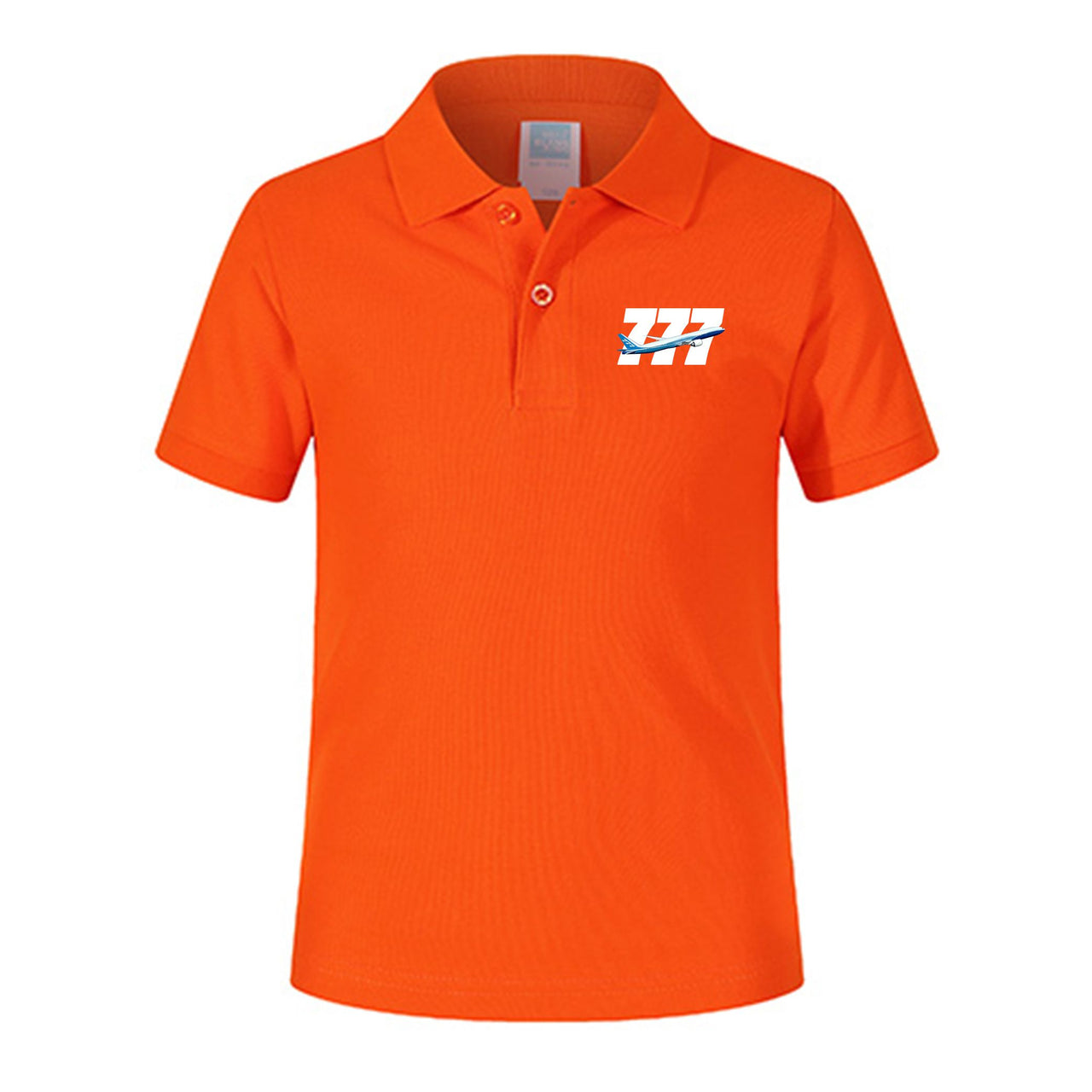 Super Boeing 777 Designed Children Polo T-Shirts