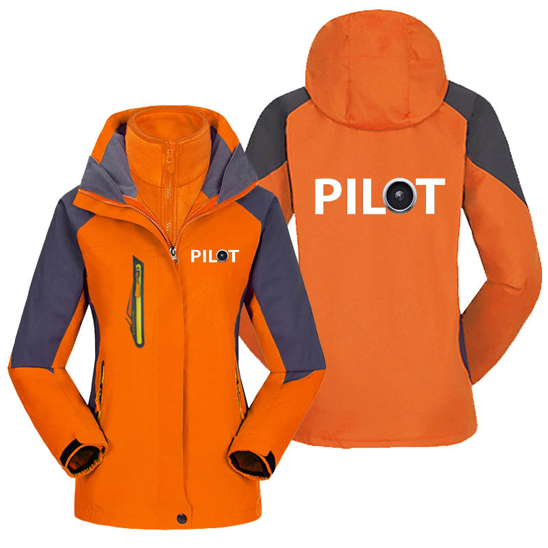 Pilot & Jet Engine Designed Thick "WOMEN" Skiing Jackets