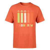 Thumbnail for Colourful Cabin Crew Designed T-Shirts