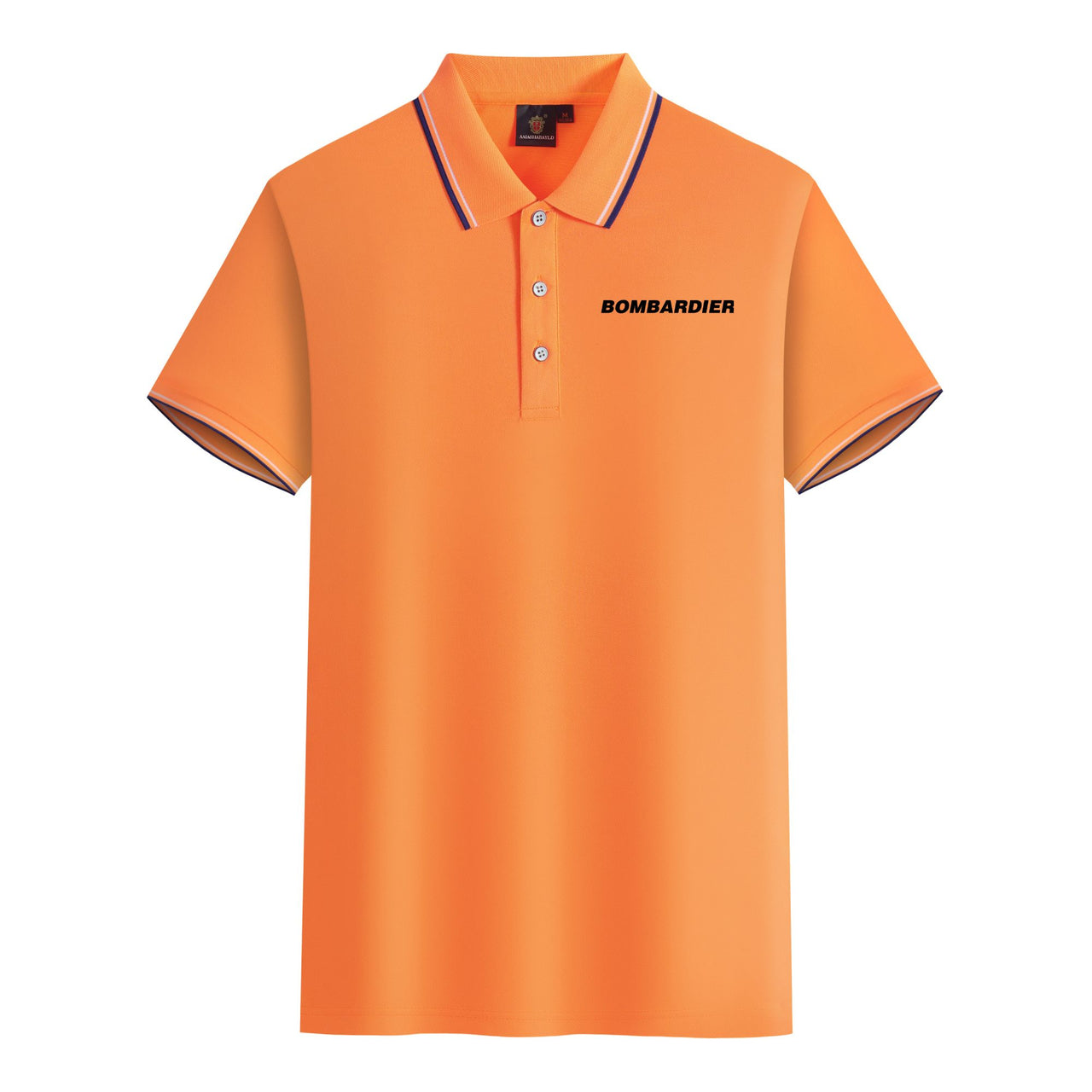 Bombardier & Text Designed Stylish Polo T-Shirts