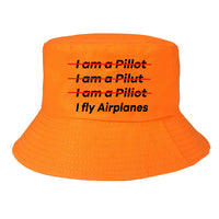 Thumbnail for I Fly Airplanes Designed Summer & Stylish Hats
