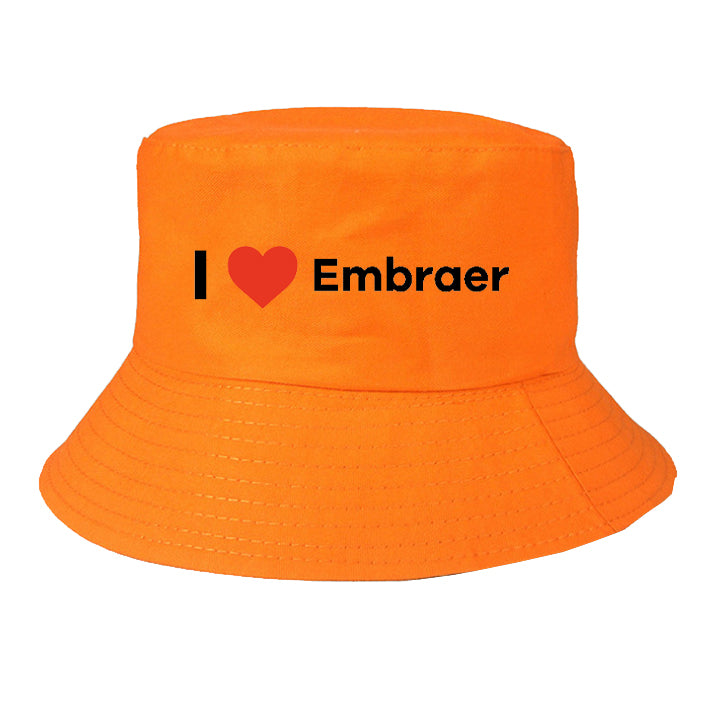 I Love Embraer Designed Summer & Stylish Hats