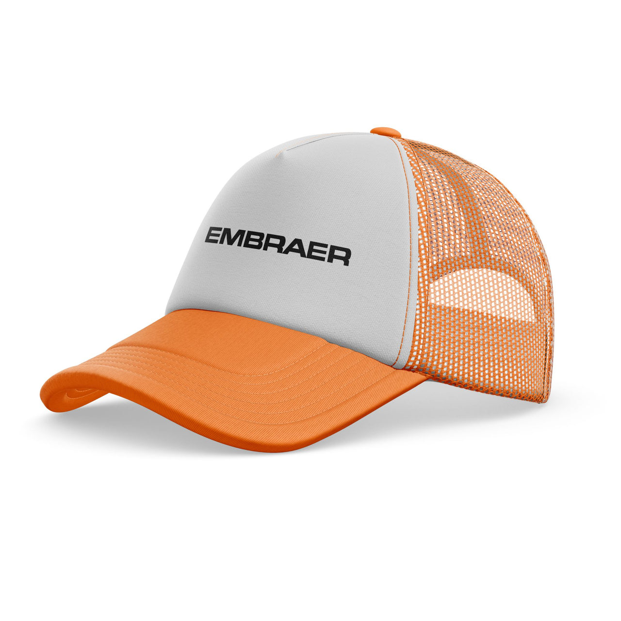 Embraer & Text Designed Trucker Caps & Hats
