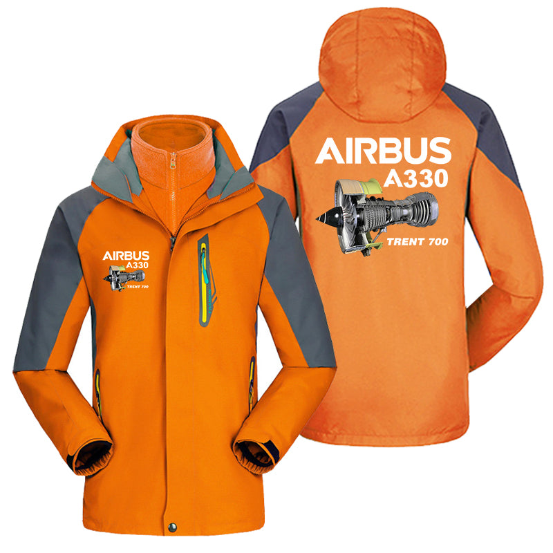 Airbus A330 & Trent 700 Engine Designed Thick Skiing Jackets