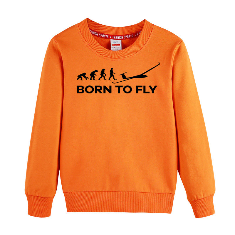 Born To Fly Glider Designed "CHILDREN" Sweatshirts