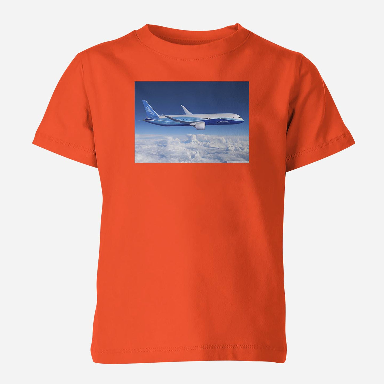 Boeing 787 Dreamliner Designed Children T-Shirts