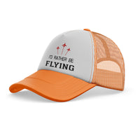 Thumbnail for I'D Rather Be Flying Designed Trucker Caps & Hats