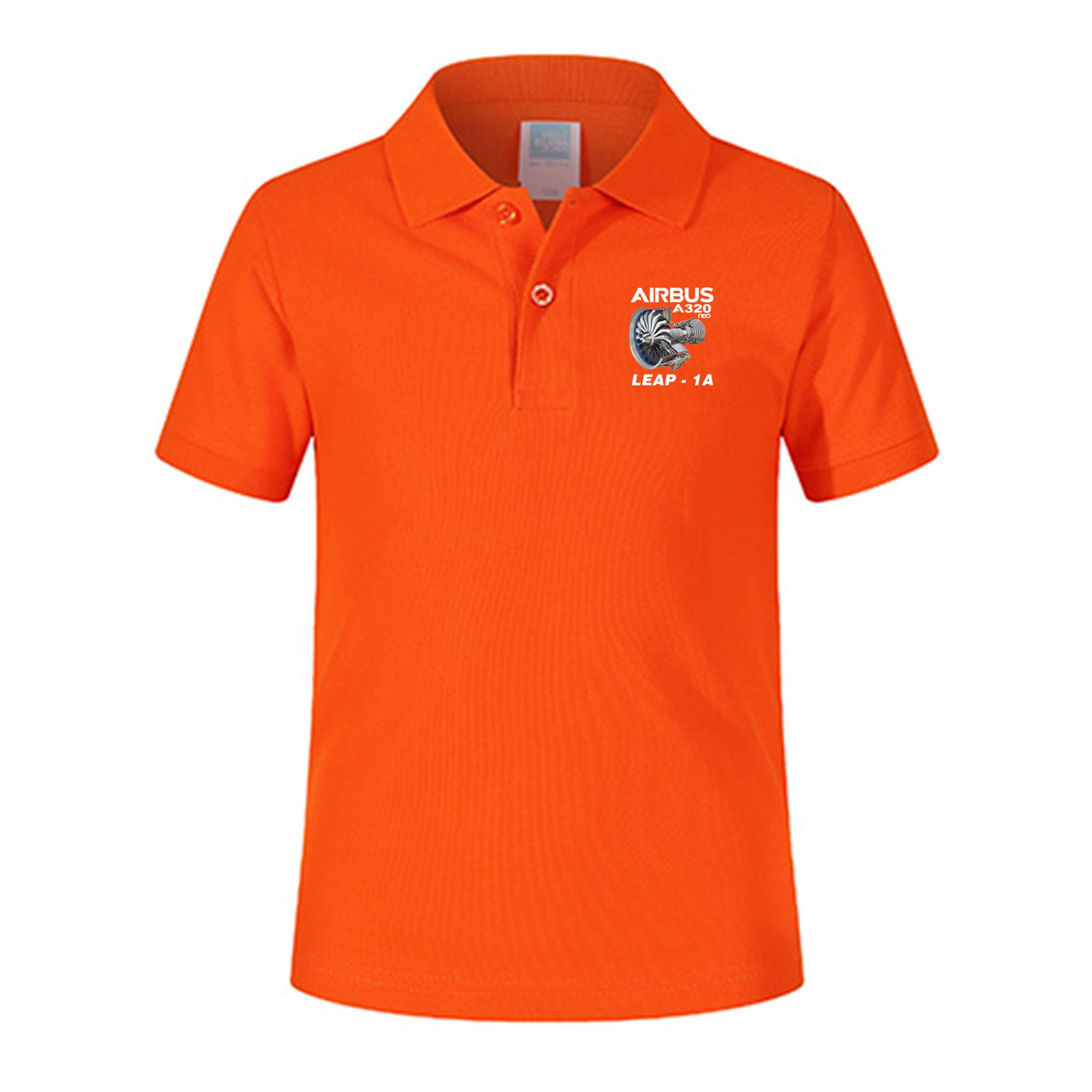 Airbus A320neo & Leap 1A Designed Children Polo T-Shirts