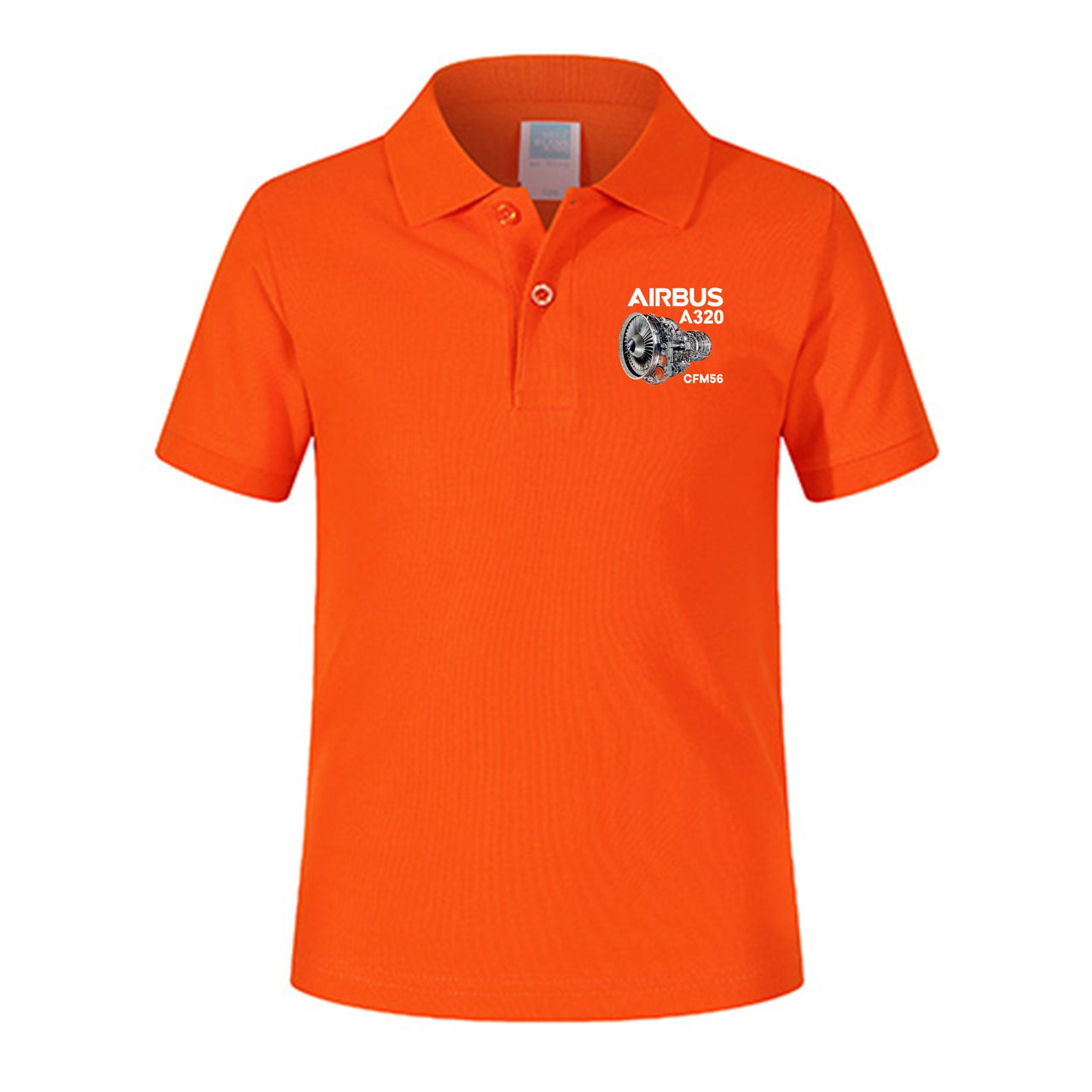 Airbus A320 & CFM56 Engine Designed Children Polo T-Shirts