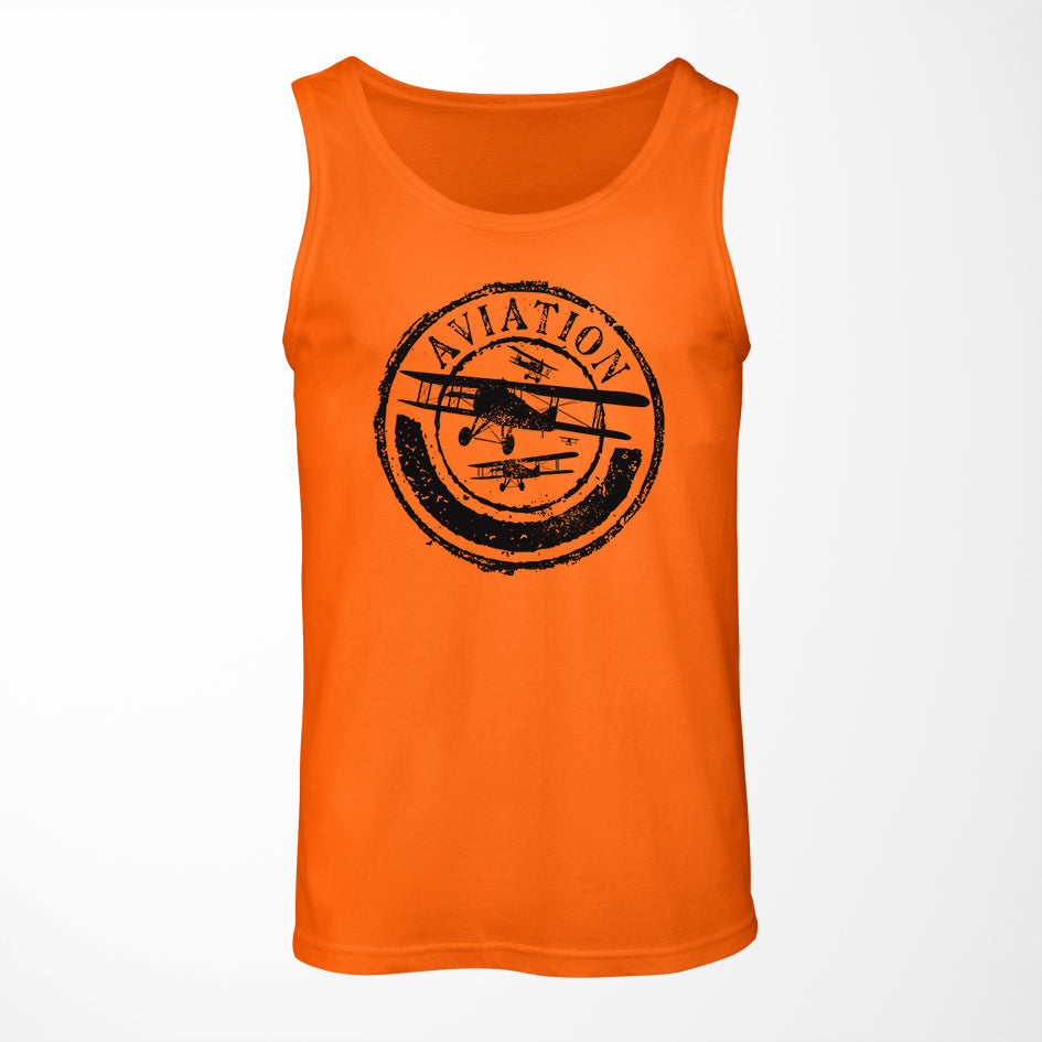 Aviation Lovers Designed Tank Tops