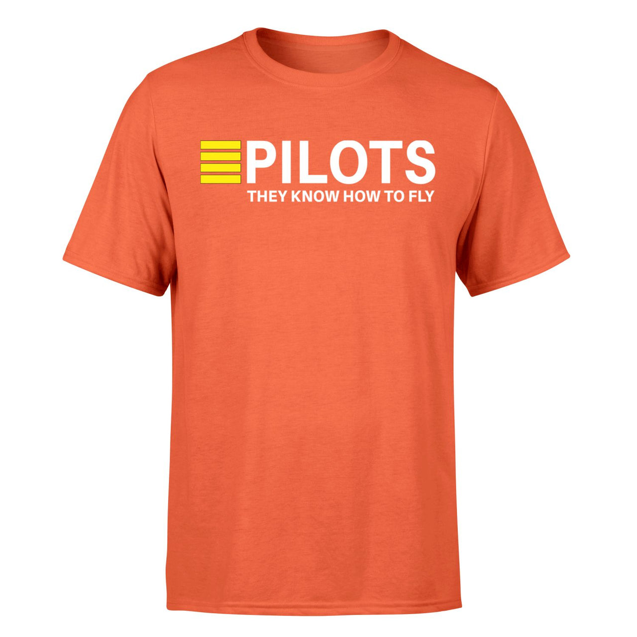 Pilots They Know How To Fly Designed T-Shirts