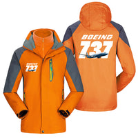 Thumbnail for Super Boeing 737+Text Designed Thick Skiing Jackets