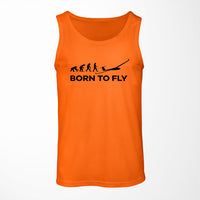 Thumbnail for Born To Fly Glider Designed Tank Tops