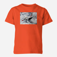 Thumbnail for US Air Force Show Fighter Jet 16 Designed Children T-Shirts
