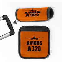 Thumbnail for Airbus A320 & Plane Designed Neoprene Luggage Handle Covers