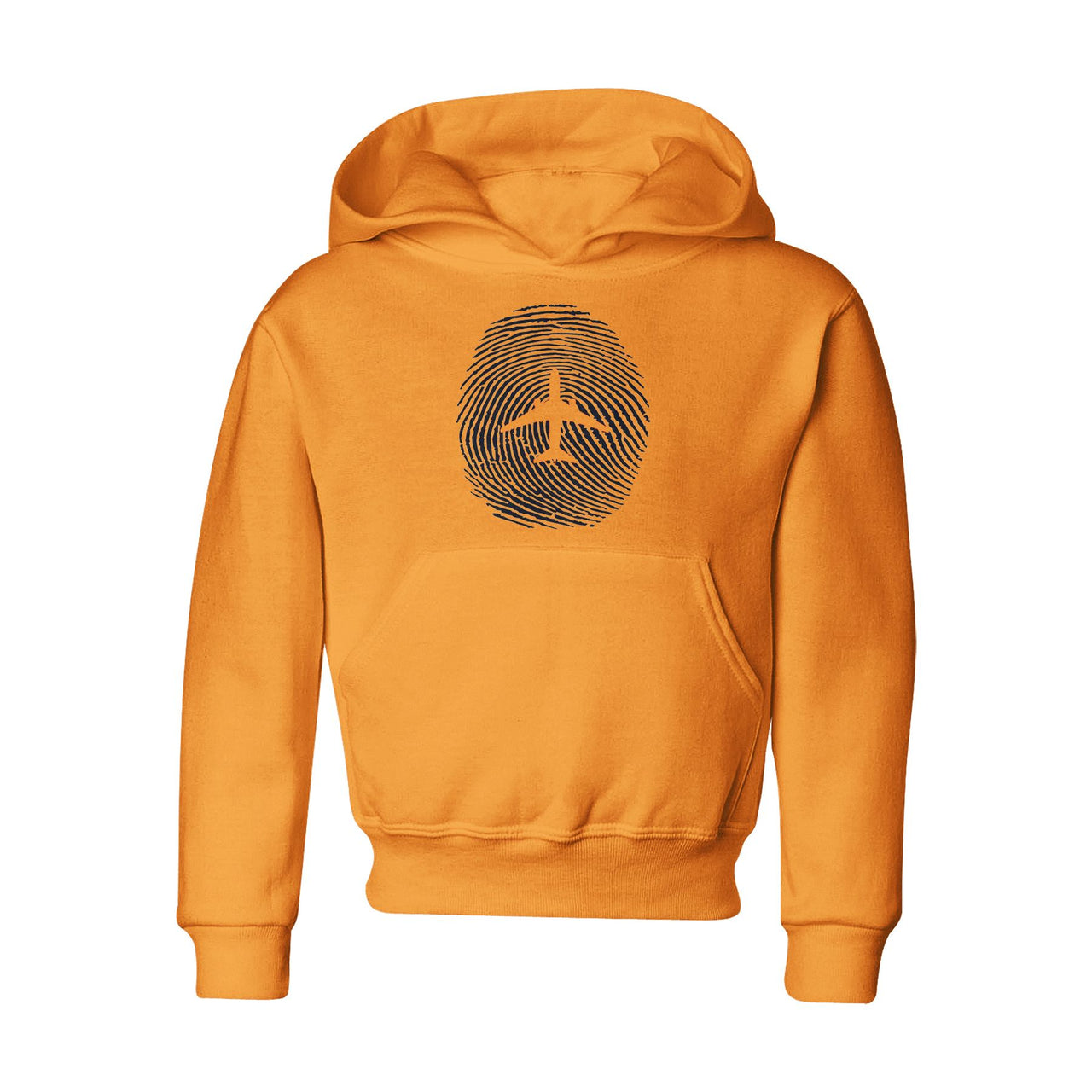 Aviation Finger Print Designed "CHILDREN" Hoodies