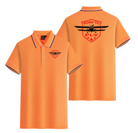 Thumbnail for Born To Fly Designed Designed Stylish Polo T-Shirts (Double-Side)