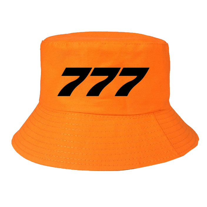 777 Flat Text Designed Summer & Stylish Hats