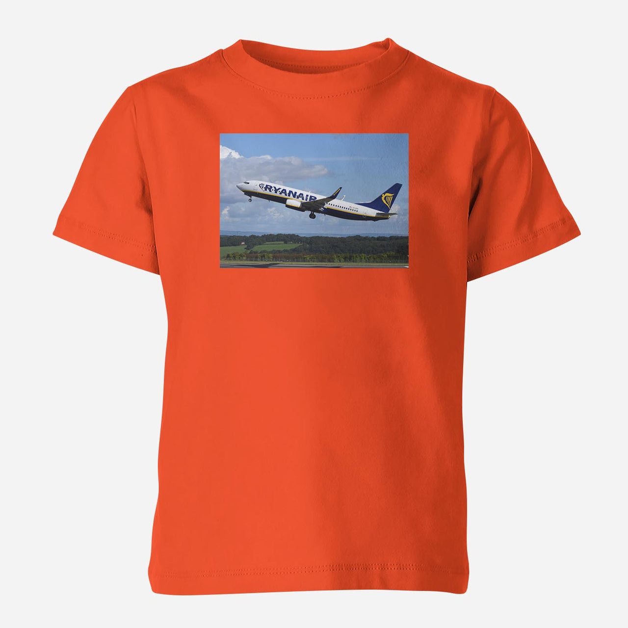 Departing Ryanair's Boeing 737 Designed Children T-Shirts