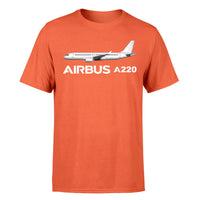 Thumbnail for The Airbus A220 Designed T-Shirts
