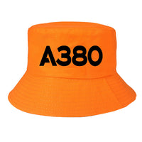 Thumbnail for A380 Flat Text Designed Summer & Stylish Hats